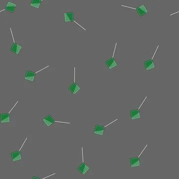 Seamless pattern navigation street sign green cartoon vector Stock Illustration