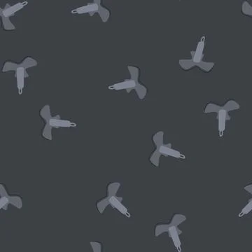 Seamless pattern navy boat anchor cartoon vector 스톡 일러스트