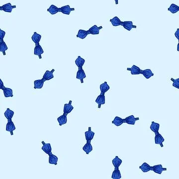 Seamless pattern neck bow tie cartoon vector Stock Illustration