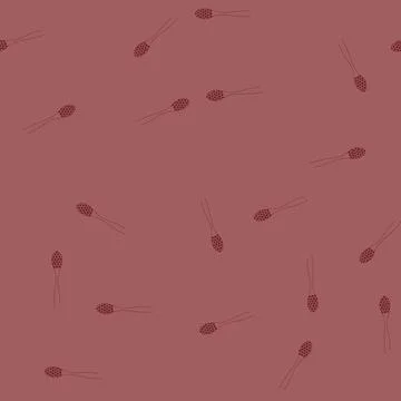 Seamless pattern nectar honey dipper stick cartoon vector Stock Illustration