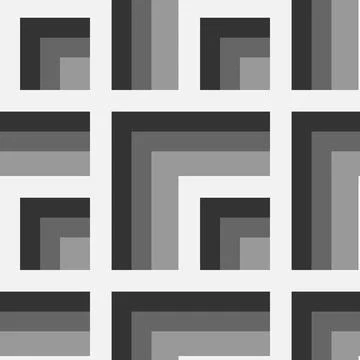 Seamless pattern - needlework - patchwork or patchwork. Design element 库存插图