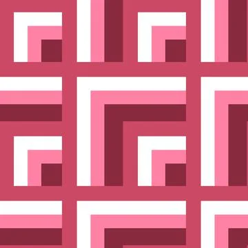 Seamless pattern - needlework - patchwork or patchwork. Design element イラスト素材