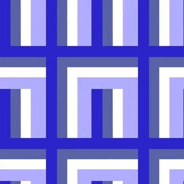 Seamless pattern - needlework - patchwork or patchwork. Design element Stock Illustration