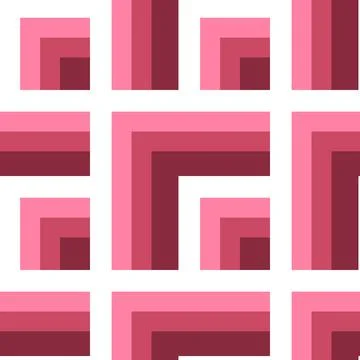 Seamless pattern - needlework - patchwork or patchwork. Design element Stock Illustration