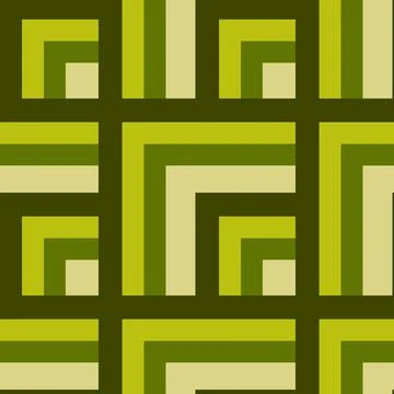 Seamless pattern - needlework - patchwork or patchwork. Design element Stockillustratie