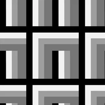 Seamless pattern - needlework - patchwork or patchwork. Design element Stockillustratie