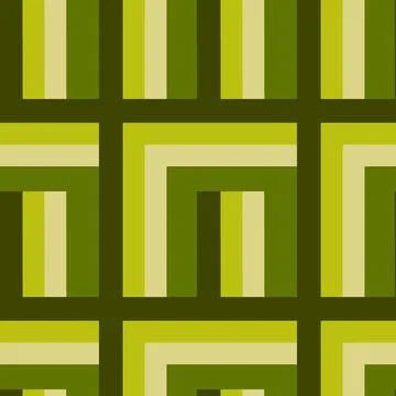 Seamless pattern - needlework - patchwork or patchwork. Design element Illustrazione stock