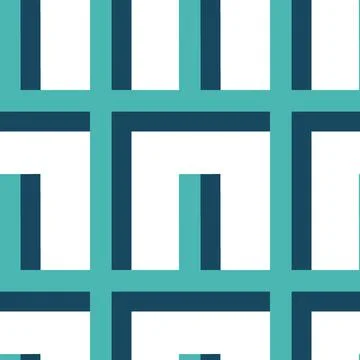 Seamless pattern - needlework - patchwork or patchwork. Design element Stock Illustration