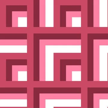 Seamless pattern - needlework - patchwork or patchwork. Design element Stock Illustration