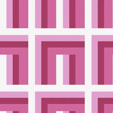 Seamless pattern - needlework - patchwork or patchwork. Design element Illustrazione stock