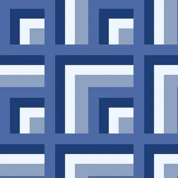 Seamless pattern - needlework - patchwork or patchwork. Design element Stockillustratie