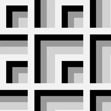 Seamless pattern - needlework - patchwork or patchwork. Design element Stockillustratie