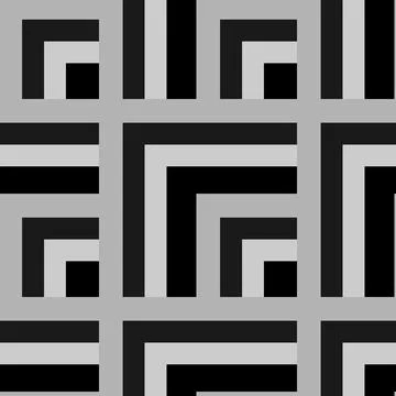 Seamless pattern - needlework - patchwork or patchwork. Design element Stock Illustration