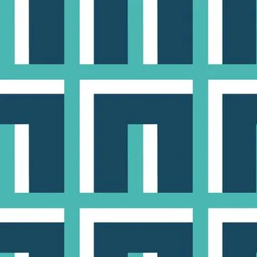 Seamless pattern - needlework - patchwork or patchwork. Design element Stockillustratie