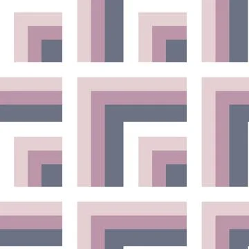 Seamless pattern - needlework - patchwork or patchwork. Design element Stock Illustration