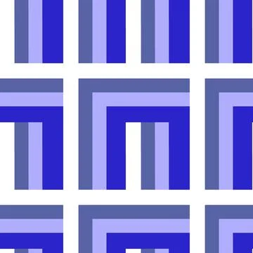 Seamless pattern - needlework - patchwork or patchwork. Design element 库存插图