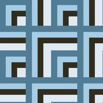 Seamless pattern - needlework - patchwork or patchwork. Design element Stockillustratie