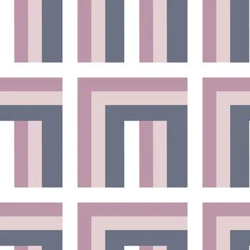 Seamless pattern - needlework - patchwork or patchwork. Design element 库存插图