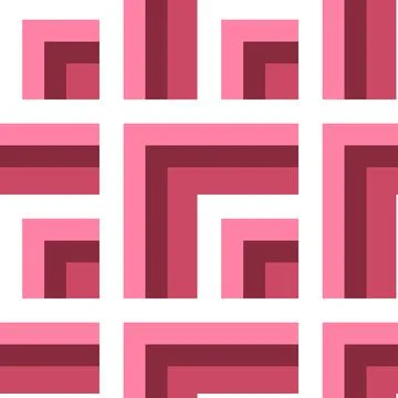 Seamless pattern - needlework - patchwork or patchwork. Design element 스톡 일러스트