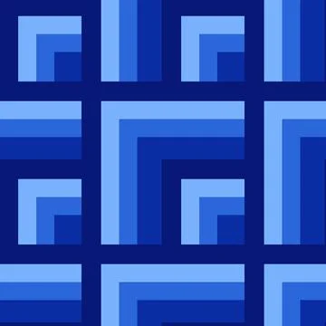 Seamless pattern - needlework - patchwork or patchwork. Design element Stockillustratie