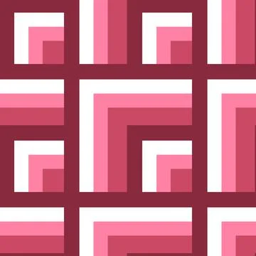 Seamless pattern - needlework - patchwork or patchwork. Design element Stockillustratie