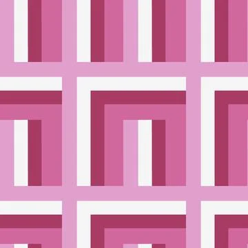 Seamless pattern - needlework - patchwork or patchwork. Design element Illustrazione stock