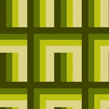 Seamless pattern - needlework - patchwork or patchwork. Design element Stock Illustration