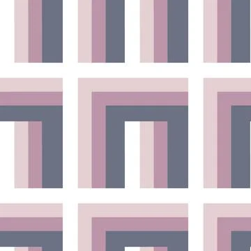 Seamless pattern - needlework - patchwork or patchwork. Design element Illustrazione stock