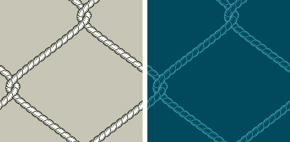 Seamless pattern, netting Stock Illustration