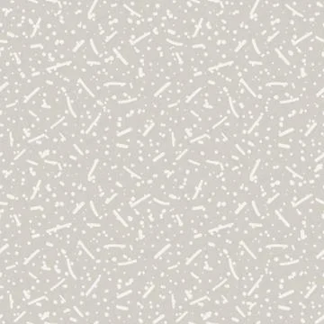 Seamless pattern. Neutral cream sprinkle confetti background. Elegant minimal Illustrazione stock