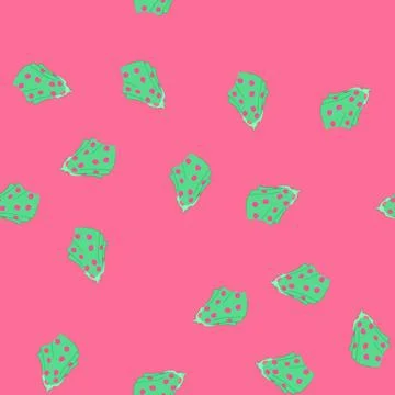 Seamless pattern neutral hooded baby towel cartoon vector 스톡 일러스트