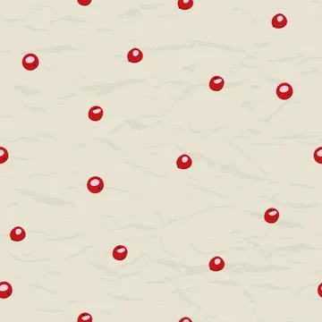 Seamless pattern from new collection with birds. Berries. Stock Illustration