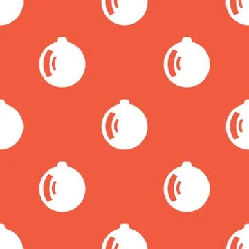 Seamless pattern with new year toy Stock Illustration