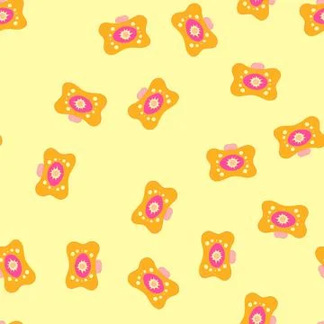Seamless pattern newborn pacifier baby cartoon vector Stock Illustration