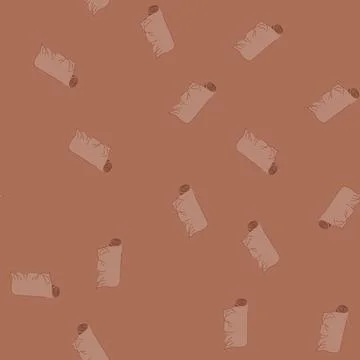 Seamless pattern nonstick parchment paper cartoon vector Ilustração Stock