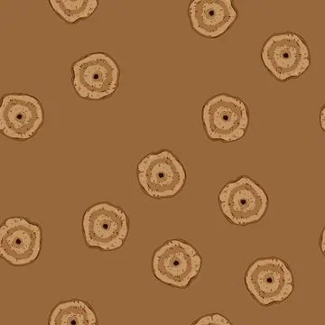 Seamless pattern nontoxic coconut fiber dish scrubber cartoon vector 스톡 일러스트