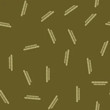 Seamless pattern nori sushi rolling mat cartoon vector Stock Illustration