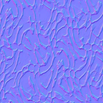 Seamless pattern normal map texture, 3d rendering Illustrazione stock