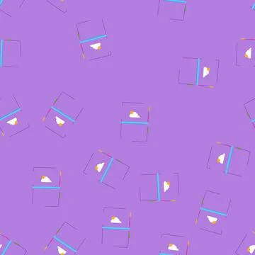 Seamless pattern note notebook cartoon vector Stock Illustration