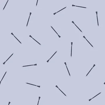 Seamless pattern notes clarinet cartoon vector Stockillustratie