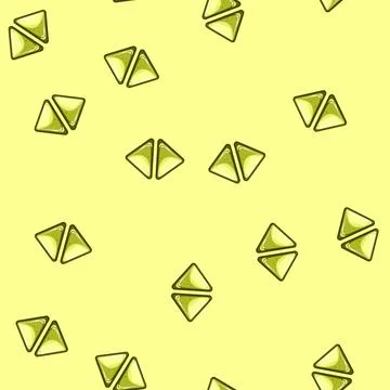 Seamless pattern object glass button cartoon vector 스톡 일러스트