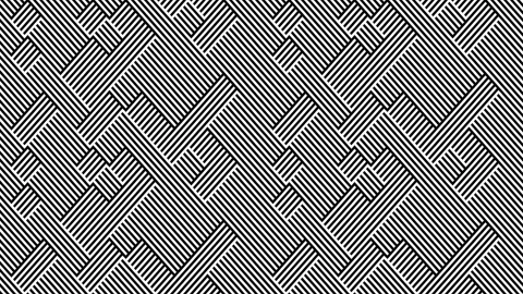 Seamless pattern with oblique black lines Stock Footage 151808918