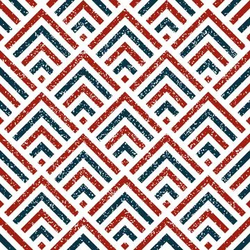 Seamless pattern with oblique red and green bands 7089 Illustrazione stock