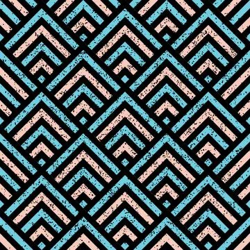 Seamless pattern with oblique red and green bands 7208 Illustrazione stock