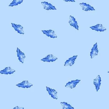 Seamless pattern ocean iceberg cartoon vector 스톡 일러스트