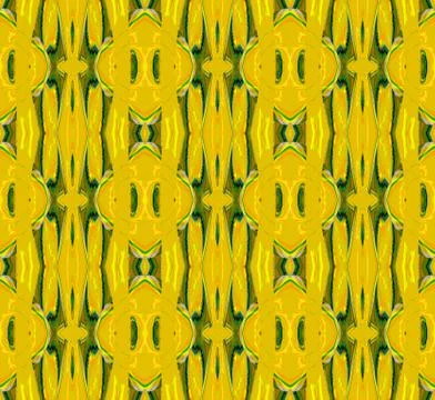 Seamless pattern ocher green Illustrazione stock