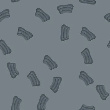 Seamless pattern office seat cushion cartoon vector イラスト素材