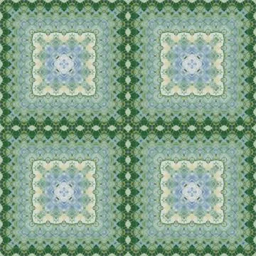 Seamless pattern, oil painting Stock Illustration