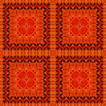 Seamless pattern, oil painting Stock Illustration