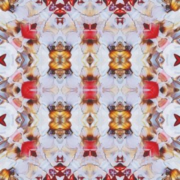 Seamless pattern, oil painting Stock Illustration
